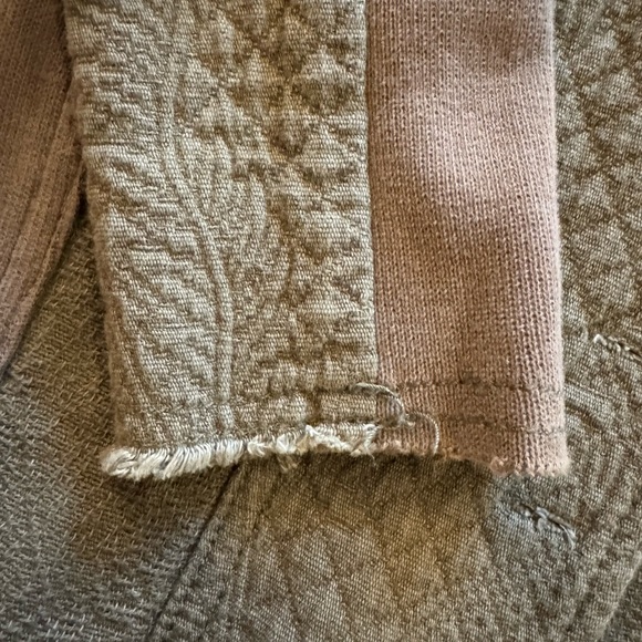 Free People Military Ruffles Jacket in Olive Green - Picture 6 of 7